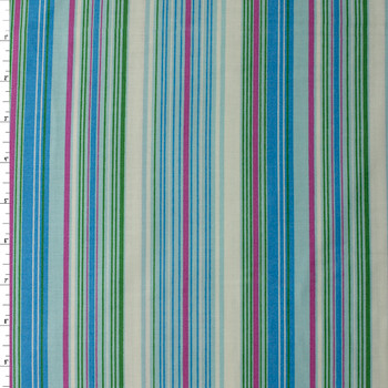 Full Bloom Blue Emmeline Cotton Woven from FIGO #32117 Fabric By The Yard