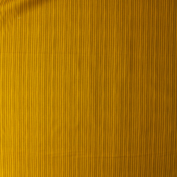 Joyful June Ochre Stripe Cotton Woven from FIGO #32137 Fabric By The Yard - Wide shot
