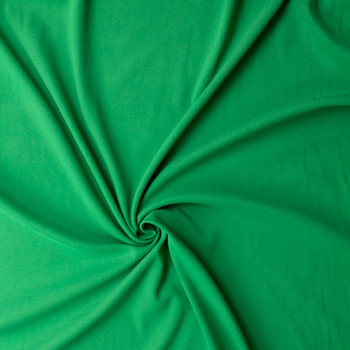 Kelly Green Peached Stretch Rib from ‘Beyond Yoga’ #32148 Fabric By The Yard - Wide shot