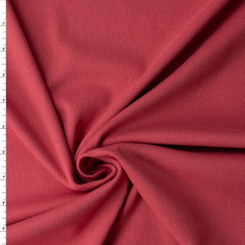 Dusty Azalea Peached Stretch Rib from ‘Beyond Yoga’ #32151 Fabric By The Yard