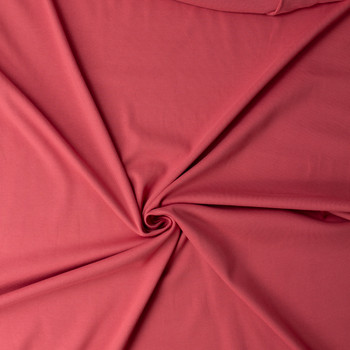 Dusty Azalea Peached Stretch Rib from ‘Beyond Yoga’ #32151 Fabric By The Yard - Wide shot