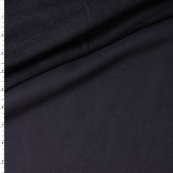 Black Peached Cotton Blend Sweatshirt Fleece from ‘Beyond Yoga’ #32152 Fabric By The Yard