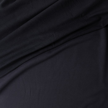 Black Peached Cotton Blend Sweatshirt Fleece from ‘Beyond Yoga’ #32152 Fabric By The Yard - Wide shot