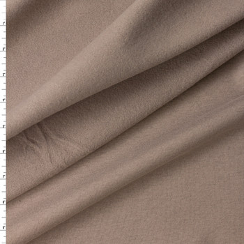Khaki Peached Cotton Blend Sweatshirt Fleece from ‘Beyond Yoga’ #32158 Fabric By The Yard
