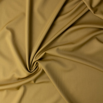 Golden Tan Wool/Cashmere Blend Suiting #32167 Fabric By The Yard - Wide shot