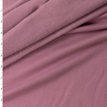 Mauve Peached Cotton Blend Sweatshirt Fleece from ‘Beyond Yoga’ #32175 Fabric By The Yard