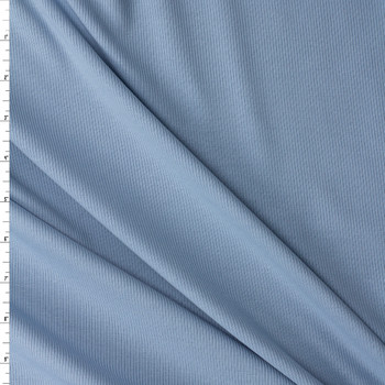Sky Blue Peached Stretch Rib from Beyond Yoga #32196 Fabric By The Yard