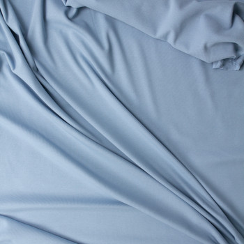 Sky Blue Peached Stretch Rib from Beyond Yoga #32196 Fabric By The Yard - Wide shot