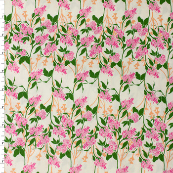 Rainforest Fusion — FUS-RF-1504 — Clover Grove Rainforest Cotton Poplin from Art Gallery Fabrics #32220 Fabric By The Yard