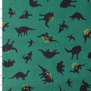 Esoterra — EST-86503 — Dinomania Neon Cotton Poplin from Art Gallery Fabrics #32228 Fabric By The Yard