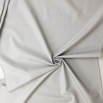 Ash Pure Solids Cotton Poplin from Art Gallery Fabrics #32236 Fabric By The Yard - Wide shot