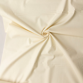 Coconut Milk Pure Solids Cotton Poplin from Art Gallery Fabrics #32241 Fabric By The Yard - Wide shot