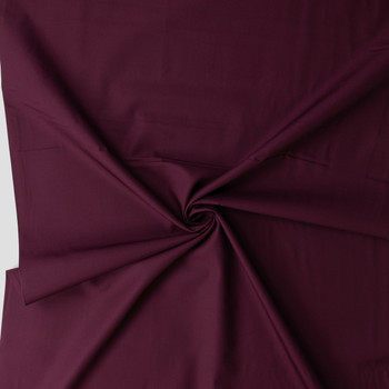 Cabernet Pure Solids Cotton Poplin from Art Gallery Fabrics #32244 Fabric By The Yard - Wide shot