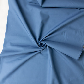 Denim Blue Pure Solids Cotton Poplin from Art Gallery Fabrics #32258 Fabric By The Yard - Wide shot
