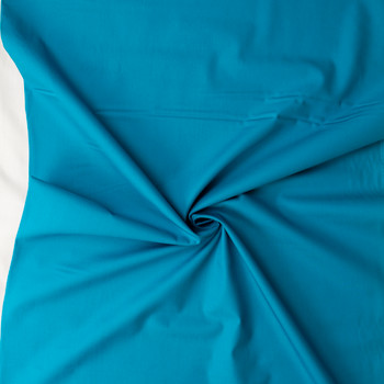 Tile Blue Pure Solids Cotton Poplin from Art Gallery Fabrics #32259 Fabric By The Yard - Wide shot