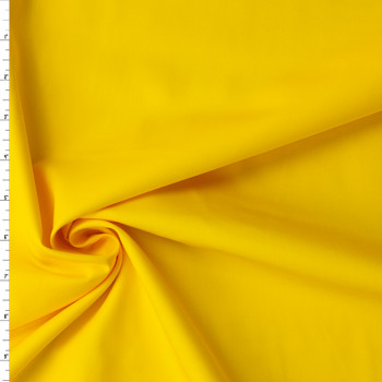 Canary Pure Solids Cotton Poplin from Art Gallery Fabrics #32270 Fabric By The Yard