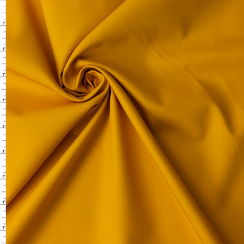 Turmeric Pure Solids Cotton Poplin from Art Gallery Fabrics #32271 Fabric By The Yard