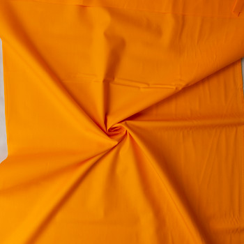 Sweet Tangerine Pure Solids Cotton Poplin from Art Gallery Fabrics #32275 Fabric By The Yard - Wide shot