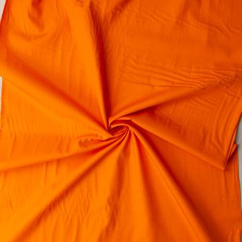 Burnt Orange Pure Solids Cotton Poplin from Art Gallery Fabrics #32276 Fabric By The Yard - Wide shot