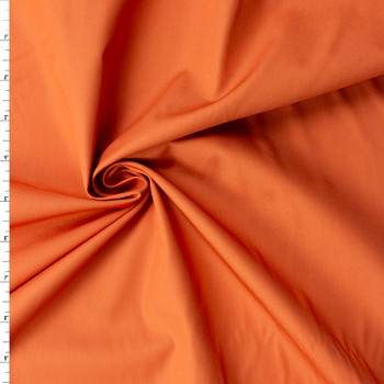 Terracotta Tile Pure Solids Cotton Poplin from Art Gallery Fabrics #32280 Fabric By The Yard