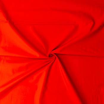 London Red Pure Solids Cotton Poplin from Art Gallery Fabrics #32282 Fabric By The Yard - Wide shot