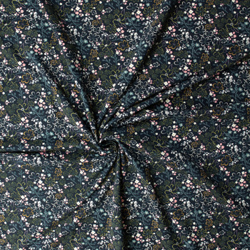 Liten Ditsy Stretch Cotton Jersey Knit from Art Gallery Fabrics #32309 Fabric By The Yard - Wide shot