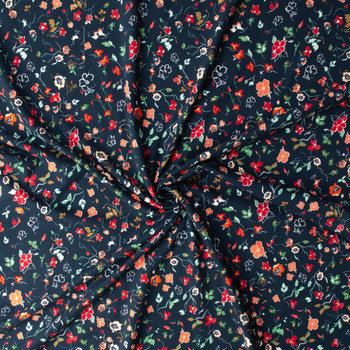 Joie De Clair Woodlands Stretch Cotton Jersey Knit from Art Gallery Fabrics #32310 Fabric By The Yard - Wide shot