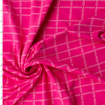 Little Stitches Sweet Stretch Cotton Jersey Knit from Art Gallery Fabrics #32321 Fabric By The Yard