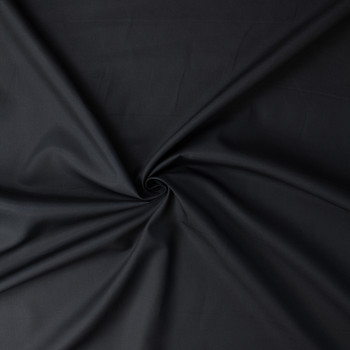 Black Cotton Poplin #32333 Fabric By The Yard - Wide shot