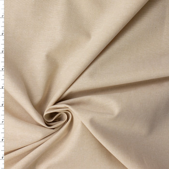 Oatmeal Cotton Chambray #32334 Fabric By The Yard