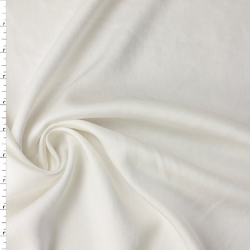 Warm White Tencel Twill #32336 Fabric By The Yard