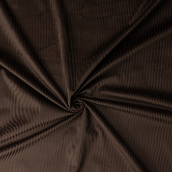 Espresso 6-Wale Corduroy #32340 Fabric By The Yard - Wide shot