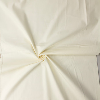 White Linen Pure Solids Cotton Poplin from Art Gallery Fabrics #32343 Fabric By The Yard - Wide shot