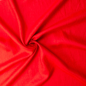 Red Italian Laundered Linen #32358 Fabric By The Yard - Wide shot