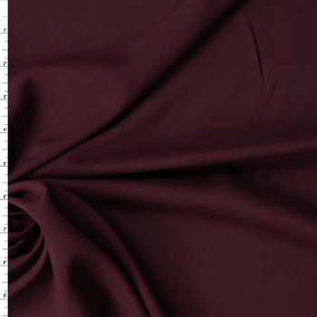 Oxblood Rayon Challis #32386 Fabric By The Yard