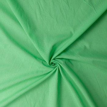 Bright Mint Green Cotton Lawn #32408 Fabric By The Yard - Wide shot