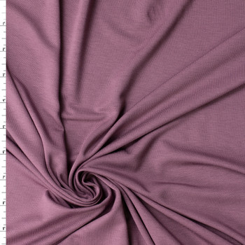 Dusty Plum Modal/Spandex Jersey Knit #32414 Fabric By The Yard