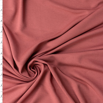 Dusty Rose Modal/Spandex Jersey Knit #32419 Fabric By The Yard