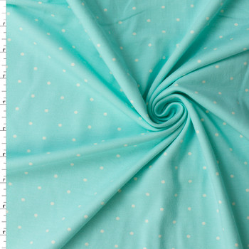 Speckles Fresh Stretch Cotton Jersey Knit from Art Gallery Fabrics #32474 Fabric By The Yard