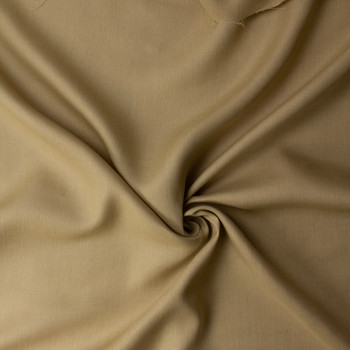 Tan European Linen #32485 Fabric By The Yard - Wide shot