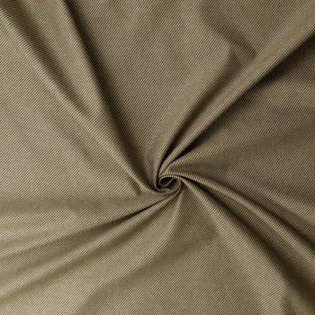 Tan and Brown Horizontal Weave European Linen #32487 Fabric By The Yard - Wide shot