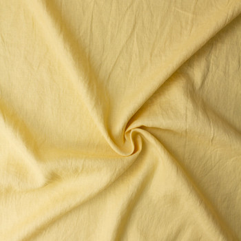 Butter Italian Laundered Linen #32503 Fabric By The Yard - Wide shot