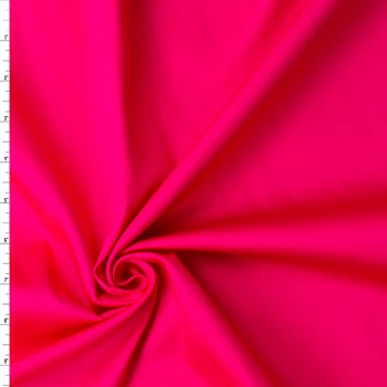 Hot Pink Stretch Cotton Sateen #32537 Fabric By The Yard