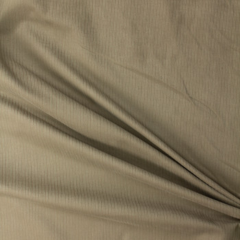 Dark Khaki Ribbed Low Pile Cotton Woven #32555 Fabric By The Yard - Wide shot