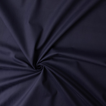 Navy Blue Brushed Cotton Twill #32558 Fabric By The Yard - Wide shot