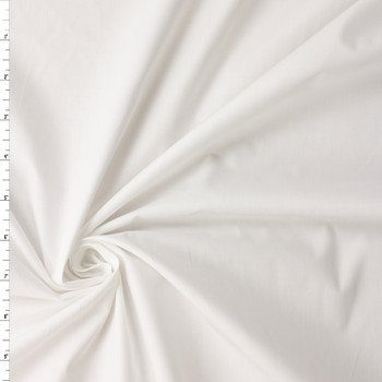 White Fine Cotton Poplin #32577 Fabric By The Yard