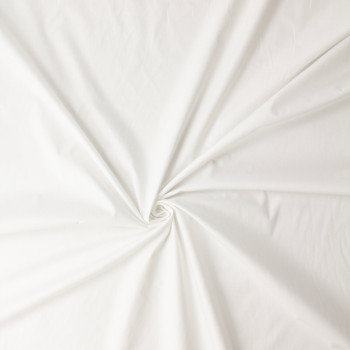 White Fine Cotton Poplin #32577 Fabric By The Yard - Wide shot