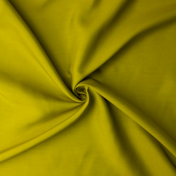 Rich Olive Heavyweight Italian Cotton Sateen #32649 Fabric By The Yard - Wide shot
