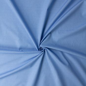 Chambray Blue Japanese Cotton Shirting #32757 Fabric By The Yard - Wide shot