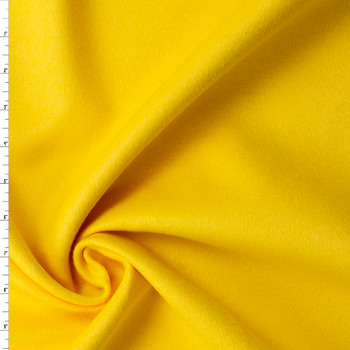 Canary Double Faced Pure Cashmere Coating from Piacenza #32788 Fabric By The Yard